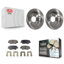 Load image into Gallery viewer, Rear Disc Brake Rotors And Ceramic Pads Kit For Hyundai Sonata Azera