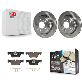 Rear Brake Rotor Ceramic Pad Kit For BMW 328i xDrive 320i 330i 428i 430i Gran GT