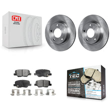 Load image into Gallery viewer, Rear Disc Brake Rotors And Ceramic Pads Kit For Mazda 3 Sport