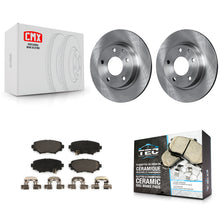 Load image into Gallery viewer, Rear Disc Brake Rotors And Ceramic Pads Kit For Mazda 3 Sport