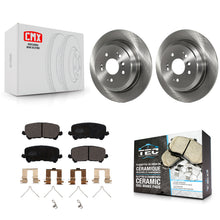 Load image into Gallery viewer, Rear Disc Brake Rotors And Ceramic Pads Kit For Honda Pilot Ridgeline Passport