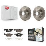Rear Brake Rotors & Ceramic Pad Kit For BMW 328i 320i 428i 228i 230i 328d xDrive