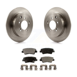 Rear Disc Brake Rotors And Ceramic Pads Kit For Hyundai Tucson Kia Sportage