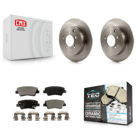 Kit de disques de frein à disque arrière et plaquettes en céramique, pour Hyundai Tucson Kia Sportage 
