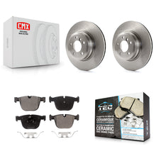 Load image into Gallery viewer, Rear Disc Brake Rotors And Ceramic Pads Kit For BMW X5 X6