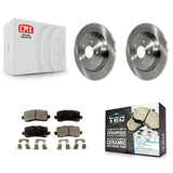 [Rear] 2015-2020 Acura TLX Premium OE Brake Rotors & Ceramic Pads Kit For Max Braking