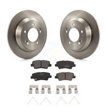 Load image into Gallery viewer, Rear Brake Rotor Ceramic Pad Kit For 14-17 Kia Rondo With Electric Parking