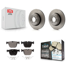 Load image into Gallery viewer, Rear Disc Brake Rotors And Ceramic Pads Kit For BMW 650i 535i 550i 645Ci 545i