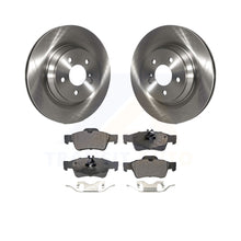 Charger l&#39;image dans la galerie, Rear Brake Rotors &amp; Ceramic Pad Kit For Mercedes-Benz S550 SL550 CL550 S600 S350