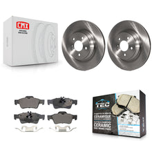 Load image into Gallery viewer, Rear Brake Rotors &amp; Ceramic Pad Kit For Mercedes-Benz S550 SL550 CL550 S600 S350