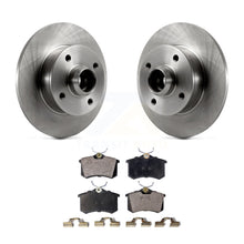 Charger l&#39;image dans la galerie, Rear Disc Brake Rotors Hub Assembly And Ceramic Pads Kit For Volkswagen Cabrio