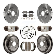 Charger l'image dans la galerie, Front Rear Disc Brake Rotors Ceramic Pads And Drum Kit (9Pc) For Chevrolet HHR