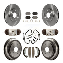 Charger l'image dans la galerie, Front Rear Disc Brake Rotors Ceramic Pads And Drum Kit (9Pc) For Chevrolet HHR