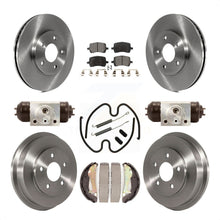 Load image into Gallery viewer, Front Rear Disc Brake Rotors Ceramic Pads And Drum Kit (9Pc) For Chevrolet HHR