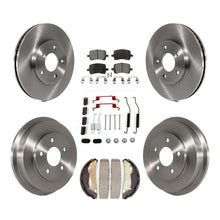 Load image into Gallery viewer, Front Rear Disc Brake Rotors Ceramic Pads And Drum Kit (7Pc) For Chevrolet HHR