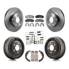 Charger l&#39;image dans la galerie, Front Rear Brake Rotors Ceramic Pad &amp; Drum Kit (7Pc) For Ford Ranger Mazda B4000