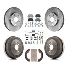 Load image into Gallery viewer, [Front+Rear] 02-03 Toyota Solara 2.4L Premium OE Brake Rotor Drum Kit &amp; Ceramic Pads For Max Braking