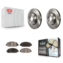 Load image into Gallery viewer, Front Disc Brake Rotors And Ceramic Pads Kit For Honda Accord