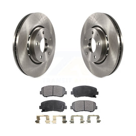 Front Disc Brake Rotors And Ceramic Pads Kit For Mazda CX-5