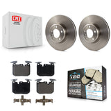 Front Brake Rotors Ceramic Pad Kit For BMW 328i 428i 330i xDrive 335i Gran Coupe