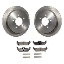 Load image into Gallery viewer, Rear Disc Brake Rotors And Ceramic Pads Kit For Ford F-150