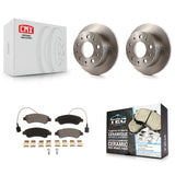 Rear Disc Brake Rotors And Ceramic Pads Kit For Ram ProMaster 1500 2500 3500