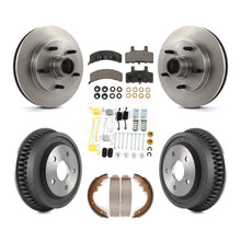 Load image into Gallery viewer, [Front+Rear] 94-99 Dodge Ram 1500 RWD Premium OE Brake Rotor Drum Kit &amp; Ceramic Pads For Max Braking