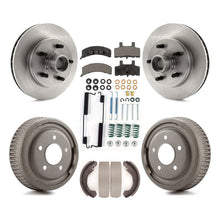 Load image into Gallery viewer, Front Rear Disc Brake Rotor Ceramic Pad &amp; Drum Kit (7Pc) For C1500 Chevrolet GMC