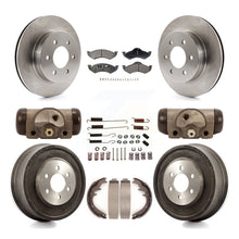 Load image into Gallery viewer, Front Rear Disc Brake Rotors Ceramic Pad Drum Kit (9Pc) For Dodge Dakota Durango