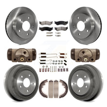 Load image into Gallery viewer, [Front+Rear] 00-01 Dodge Ram 1500 RWD Premium OE Brake Rotor Drum Kit &amp; Ceramic Pads For Max Braking