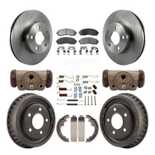 Load image into Gallery viewer, [Front+Rear] 04-09 Ford Ranger 4WD Premium OE Brake Rotor Drum Kit &amp; Ceramic Pads For Max Braking