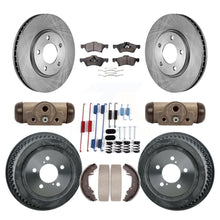 Load image into Gallery viewer, Front Rear Disc Brake Rotor Ceramic Pad Drum Kit (9Pc) For Dodge Chrysler Town &amp;