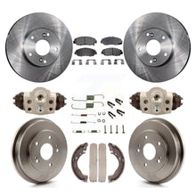 Load image into Gallery viewer, [Front+Rear] 2011 Honda Civic GX Premium OE Brake Rotor Drum Kit &amp; Ceramic Pads For Max Braking