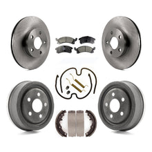 Load image into Gallery viewer, Front Rear Disc Brake Rotors Ceramic Pads And Drum Kit (7Pc) For Pontiac Sunfire