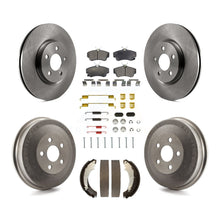 Charger l'image dans la galerie, Front Rear Disc Brake Rotor Ceramic Pad &amp; Drum Kit (7Pc) For Chrysler PT Cruiser