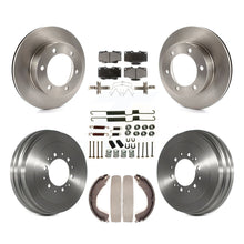 Load image into Gallery viewer, Front Rear Disc Brake Rotors Ceramic Pads And Drum Kit (7Pc) For Toyota 4Runner