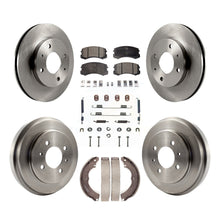 Load image into Gallery viewer, Front Rear Disc Brake Rotor Ceramic Pad And Drum Kit (7Pc) For Mitsubishi Lancer