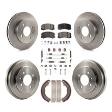 Load image into Gallery viewer, Front Rear Disc Brake Rotor Ceramic Pad And Drum Kit (7Pc) For Mitsubishi Lancer