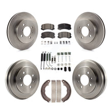 Load image into Gallery viewer, Front Rear Disc Brake Rotor Ceramic Pad And Drum Kit (7Pc) For Mitsubishi Lancer