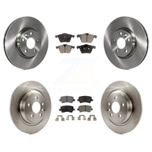 Load image into Gallery viewer, Front Rear Brake Rotor &amp; Ceramic Pad Kit For Volvo V70 With 300mm Diameter