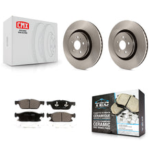 Load image into Gallery viewer, Front Disc Brake Rotor &amp; Ceramic Pad Kit For Ford Fusion Lincoln MKZ Continental