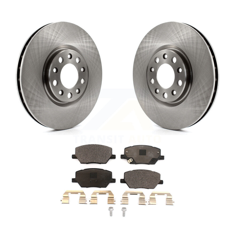 Kit de rotors de frein à disque avant et plaquettes en céramique pour Jeep Renegade Compass Fiat 500X 