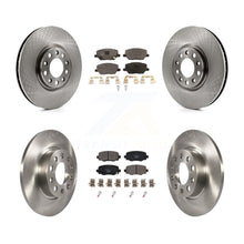 Load image into Gallery viewer, Front Rear Disc Brake Rotors And Ceramic Pads Kit For Jeep Renegade Fiat 500X