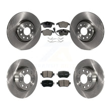 Load image into Gallery viewer, Front Rear Disc Brake Rotors And Ceramic Pads Kit For Volkswagen Passat
