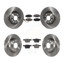 Charger l'image dans la galerie, Front Rear Disc Brake Rotor Ceramic Pad Kit For Audi A3 Quattro Sportback e-tron