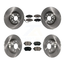 Load image into Gallery viewer, Front Rear Brake Rotor &amp; Ceramic Pad Kit For Volkswagen GTI Golf Alltrack Passat