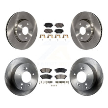 Charger l'image dans la galerie, Front Rear Disc Brake Rotors And Ceramic Pads Kit For Lexus IS250