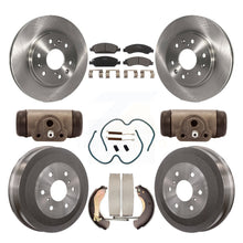 Charger l'image dans la galerie, Front Rear Brake Rotor Ceramic Pad &amp; Drum Kit (9Pc) For Chevrolet Silverado 1500