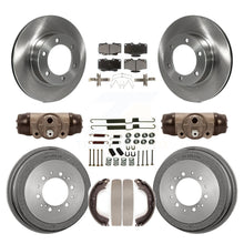 Charger l'image dans la galerie, Front Rear Disc Brake Rotors Ceramic Pads And Drum Kit (9Pc) For Toyota 4Runner