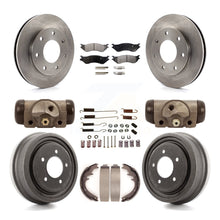 Load image into Gallery viewer, [Front+Rear] 1999 Ford F-150 4WD Premium OE Brake Rotor Drum Kit &amp; Ceramic Pads For Max Braking